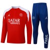 Paris Saint-Germain Training Sweatshirts Quarter-zip 2025-26 Rote Für Herren